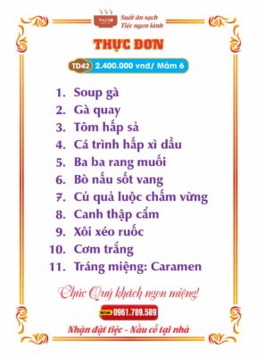 Thực đơn 42